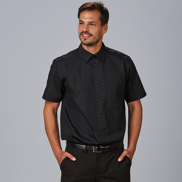 Camisa Homem m\curta Hotelaria POP-RAG-Tailors-Fardas-e-Uniformes-Vestuario-Pro