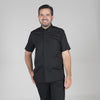 Camisa Homem m/curta Miria-Preto-38-RAG-Tailors-Fardas-e-Uniformes-Vestuario-Pro