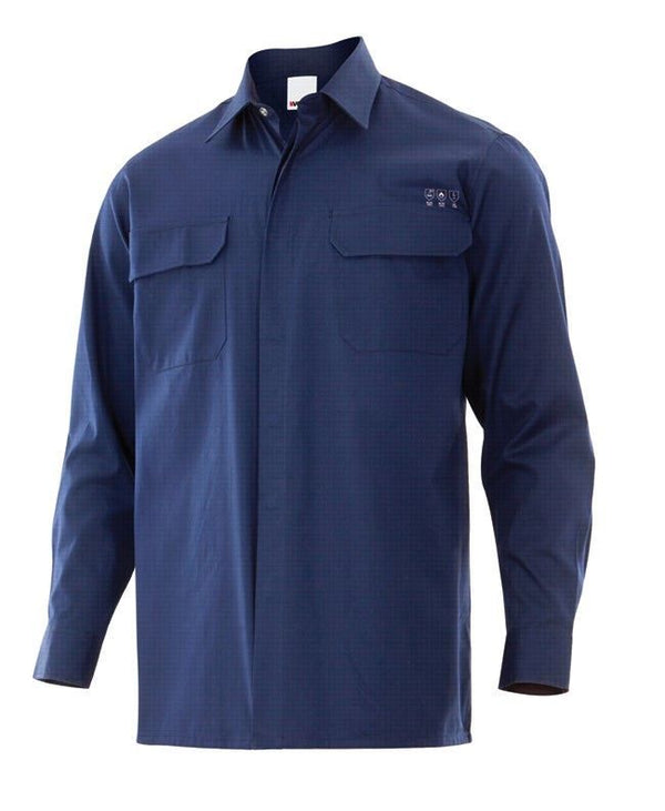 Camisa IGNÍFUGA-Azul-S-RAG-Tailors-Fardas-e-Uniformes-Vestuario-Pro