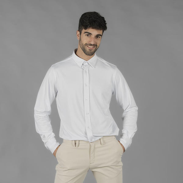 Camisa Interlock Homem Ludos-Branco-S-RAG-Tailors-Fardas-e-Uniformes-Vestuario-Pro