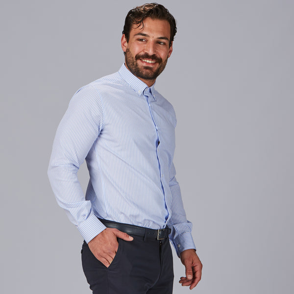 Camisa Lorenzo Slim Fit de Homem para Restauração-RAG-Tailors-Fardas-e-Uniformes-Vestuario-Pro