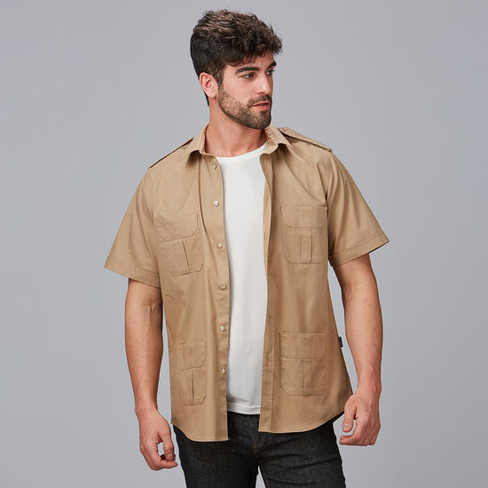 Camisa M\Curta Unisexo Ponte Sor-RAG-Tailors-Fardas-e-Uniformes-Vestuario-Pro