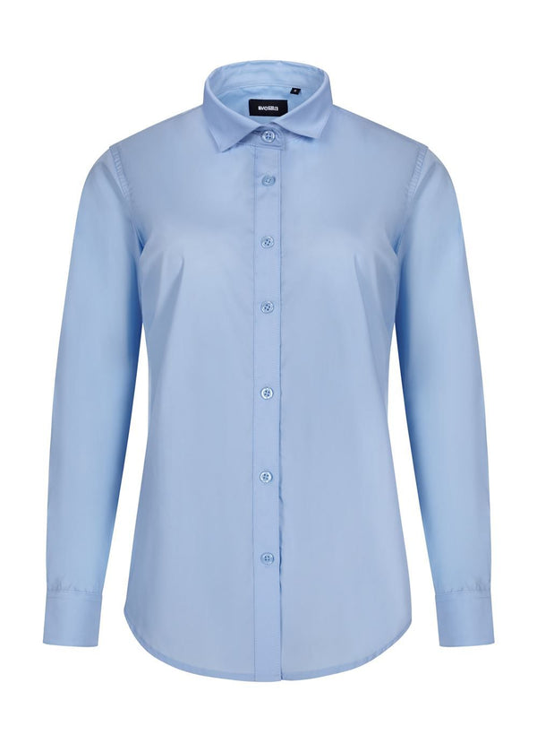 Camisa ML Senhora-Azul-XS-RAG-Tailors-Fardas-e-Uniformes-Vestuario-Pro