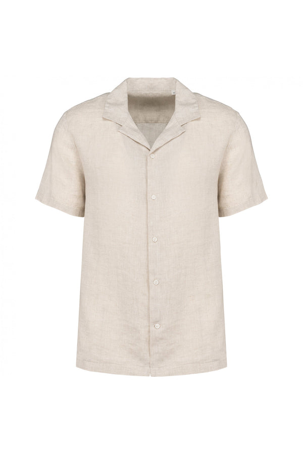 Camisa Native Linho-Beje-S-RAG-Tailors-Fardas-e-Uniformes-Vestuario-Pro
