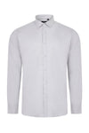 Camisa Oxford Homem Mérida-Cinza Gelo - 58-3XL-RAG-Tailors-Fardas-e-Uniformes-Vestuario-Pro