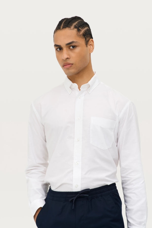 Camisa Oxford de Manga Comprida para Homem BOSTON-RAG-Tailors-Fardas-e-Uniformes-Vestuario-Pro