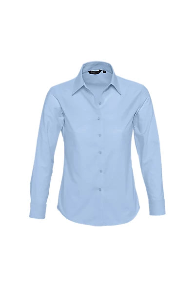 Camisa Oxford de Manga Comprida para Senhora EMBASSY-RAG-Tailors-Fardas-e-Uniformes-Vestuario-Pro