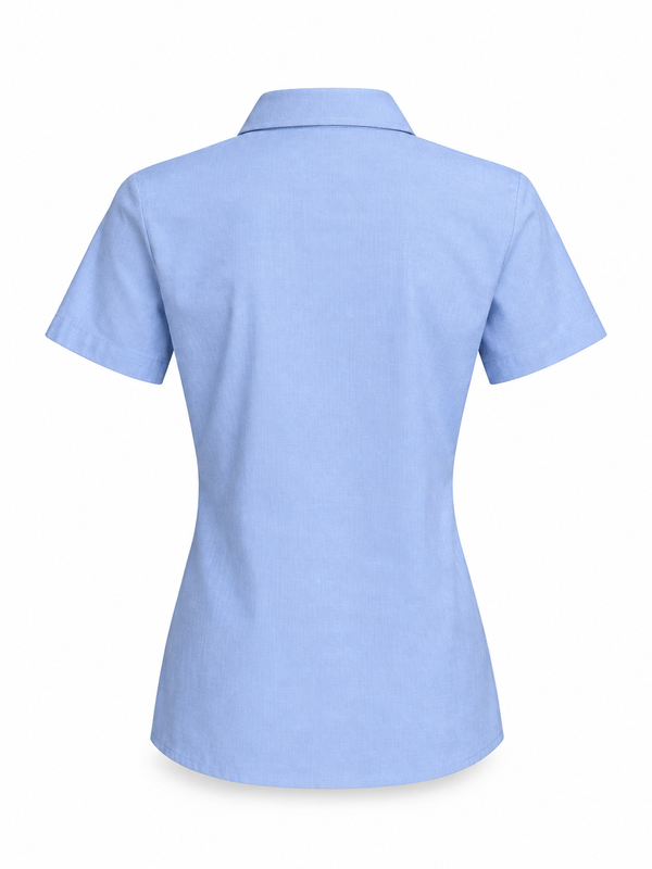 Camisa Oxford de Manga Curta para Senhora-RAG-Tailors-Fardas-e-Uniformes-Vestuario-Pro