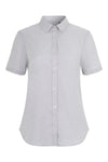Camisa Oxford stretch de manga curta para mulher-Cinza Gelo - 58-XS-RAG-Tailors-Fardas-e-Uniformes-Vestuario-Pro