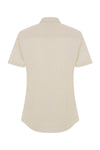 Camisa Oxford stretch de manga curta para mulher-RAG-Tailors-Fardas-e-Uniformes-Vestuario-Pro