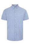 Camisa Oxford stretch manga curta homem-Azul Celeste - 05-S-RAG-Tailors-Fardas-e-Uniformes-Vestuario-Pro