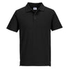 Camisa Polo Jersey leve (48 numa caixa)-Preto-4XL-RAG-Tailors-Fardas-e-Uniformes-Vestuario-Pro