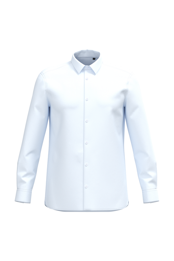 Camisa Popeline Algodão Homem Manga Comprida-Branco-S-RAG-Tailors-Fardas-e-Uniformes-Vestuario-Pro