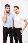 Camisa Popeline Feminina m\curta Tratamento Fácil - Mónaco-RAG-Tailors-Fardas-e-Uniformes-Vestuario-Pro