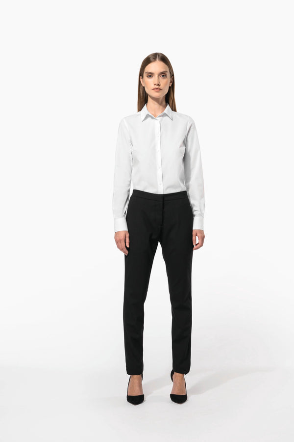 Camisa Popeline Polialgodão de Tratamento Fácil de Senhora-RAG-Tailors-Fardas-e-Uniformes-Vestuario-Pro