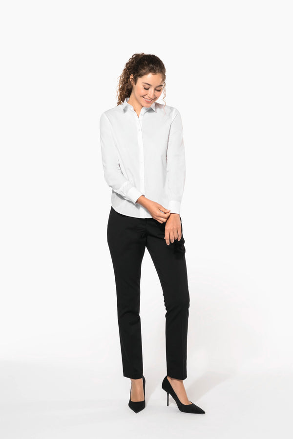 Camisa Popeline Polialgodão de Tratamento Fácil de Senhora-RAG-Tailors-Fardas-e-Uniformes-Vestuario-Pro