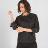 Camisa Senhora Bicolor-Preto/Cinza-XS-RAG-Tailors-Fardas-e-Uniformes-Vestuario-Pro