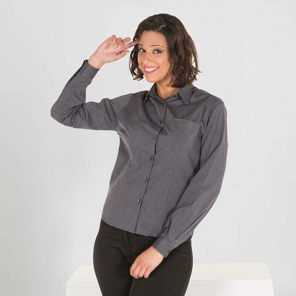 Camisa Senhora Greco-Cinza-2XL-RAG-Tailors-Fardas-e-Uniformes-Vestuario-Pro