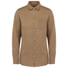 Camisa Senhora Linho Pavão-Cream Coffe-XS-RAG-Tailors-Fardas-e-Uniformes-Vestuario-Pro