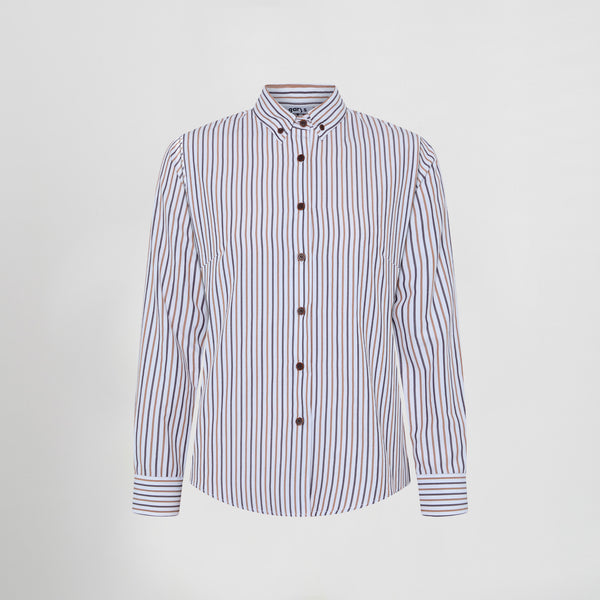 Camisa Senhora Riscas Bicolor Simonetta-RAG-Tailors-Fardas-e-Uniformes-Vestuario-Pro