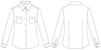 Camisa Senhora Xadrez Caterina-RAG-Tailors-Fardas-e-Uniformes-Vestuario-Pro