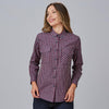 Camisa Senhora Xadrez Caterina-Xadrez Vermelho - 296-XS-RAG-Tailors-Fardas-e-Uniformes-Vestuario-Pro