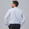 Camisa Slim Fit Homem Fil a Fil Marcello estilo Cozinheiro-RAG-Tailors-Fardas-e-Uniformes-Vestuario-Pro