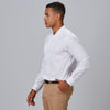 Camisa Slim Fit Homem Fil a Fil Marcello estilo Cozinheiro-RAG-Tailors-Fardas-e-Uniformes-Vestuario-Pro