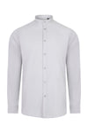 Camisa Stretch Manga Longa para Homem-CINZA GELO - 58-S-RAG-Tailors-Fardas-e-Uniformes-Vestuario-Pro