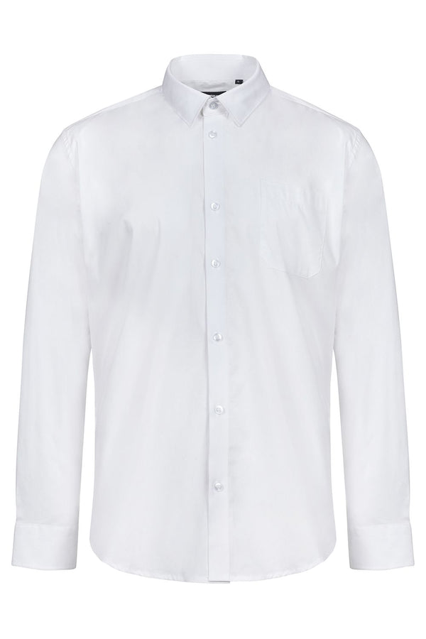 Camisa Stretch de Homem-Branco-S-RAG-Tailors-Fardas-e-Uniformes-Vestuario-Pro