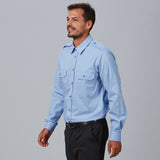 Camisa Unissexo Piloto Presilha nos Ombros M/L Elastan