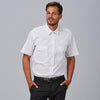 Camisa Unissexo Piloto Presilha nos Ombros Manga Curta Elastano-Branco-101-XS-RAG-Tailors-Fardas-e-Uniformes-Vestuario-Pro