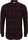 Camisa aos quadrados-Burgundy Check-S-RAG-Tailors-Fardas-e-Uniformes-Vestuario-Pro