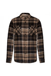 Camel/Black Checked