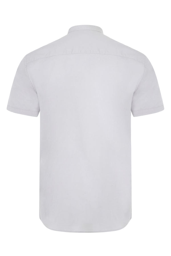 Camisa de Homem Gola Padre Stretch Manga Curta-RAG-Tailors-Fardas-e-Uniformes-Vestuario-Pro