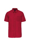 Camisa de Homem Mariano Manga Curta (1/3)-Classic Red-XS-RAG-Tailors-Fardas-e-Uniformes-Vestuario-Pro