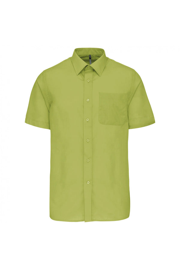 Camisa de Homem Mariano Manga Curta-Burnt Lime-XS-RAG-Tailors-Fardas-e-Uniformes-Vestuario-Pro