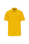 Camisa de Homem Mariano Manga Curta-Yellow-XS-RAG-Tailors-Fardas-e-Uniformes-Vestuario-Pro