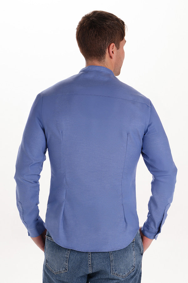 Camisa de Homem com Gola Mao-RAG-Tailors-Fardas-e-Uniformes-Vestuario-Pro