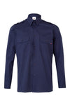 Camisa de Manga Comprida com Divisas-Azul Marinho-S-RAG-Tailors-Fardas-e-Uniformes-Vestuario-Pro
