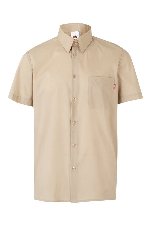 Camisa de Manga Curta-Bege Areia - 46-S-RAG-Tailors-Fardas-e-Uniformes-Vestuario-Pro
