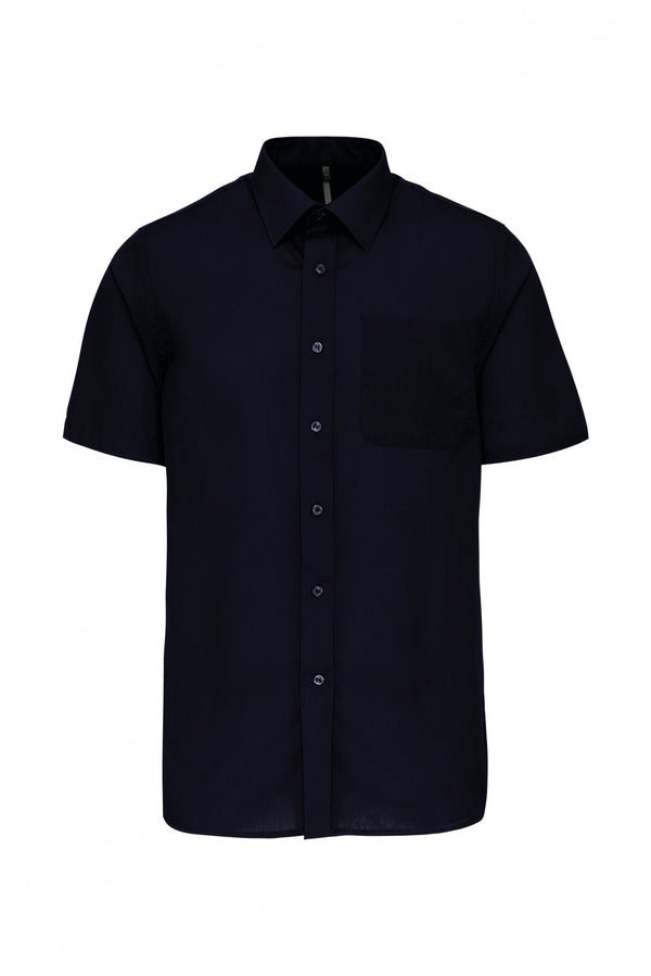 Camisa de Manga Curta Tratamento Fácil-Azul Marinho-S-RAG-Tailors-Fardas-e-Uniformes-Vestuario-Pro