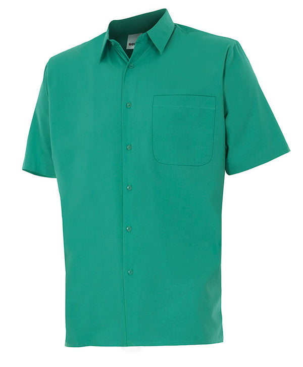 Camisa de Manga Curta-Verde-S-RAG-Tailors-Fardas-e-Uniformes-Vestuario-Pro