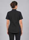 Camisa de Mulher Gola Padre Stretch Manga Curta-RAG-Tailors-Fardas-e-Uniformes-Vestuario-Pro