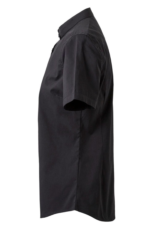 Camisa de Mulher Gola Padre Stretch Manga Curta-RAG-Tailors-Fardas-e-Uniformes-Vestuario-Pro