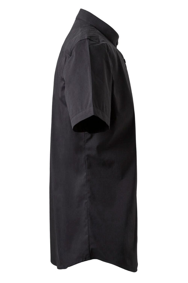 Camisa de Mulher Gola Padre Stretch Manga Curta-RAG-Tailors-Fardas-e-Uniformes-Vestuario-Pro