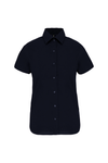 Camisa de Senhora Manga Curta com Stretch-Navy-XS-RAG-Tailors-Fardas-e-Uniformes-Vestuario-Pro