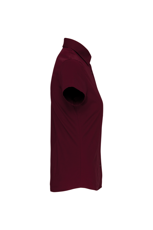Camisa de Senhora Manga Curta com Stretch-RAG-Tailors-Fardas-e-Uniformes-Vestuario-Pro
