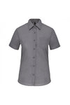 Camisa de Senhora Mariana Manga curta (2 de 2)-Urban Grey-XS-RAG-Tailors-Fardas-e-Uniformes-Vestuario-Pro