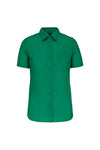 Camisa de Senhora Mariana Manga curta-Kelly Green-XS-RAG-Tailors-Fardas-e-Uniformes-Vestuario-Pro